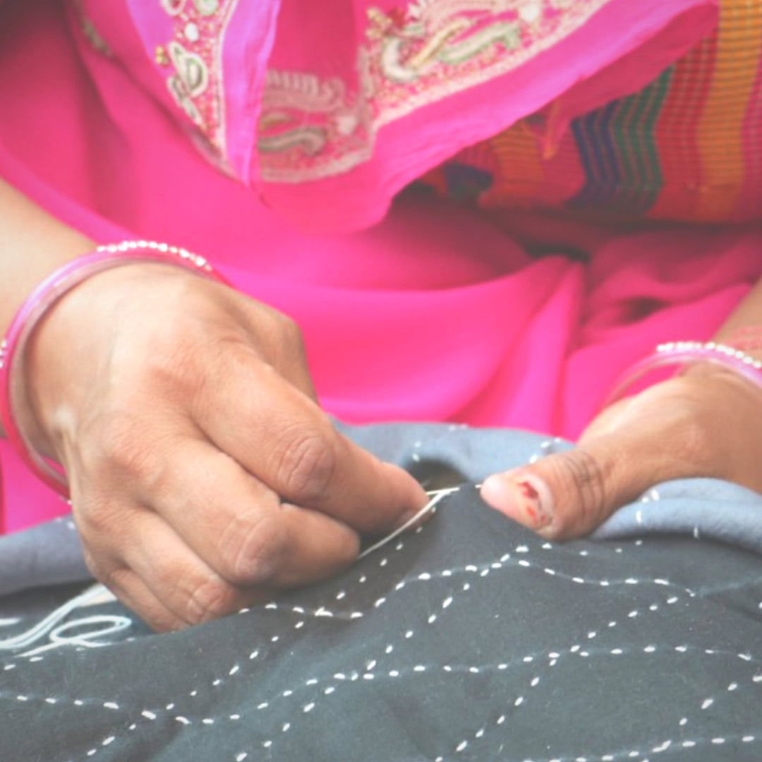What is a kantha quilt? kantha embroidery kantha stitch