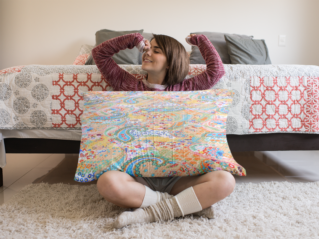 Kantha Blanket