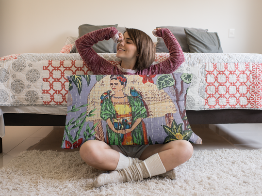 Kantha blanket