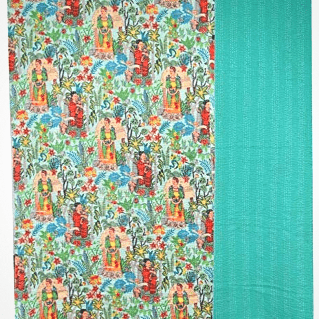 Kantha blanket